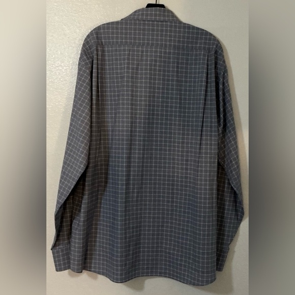 Tommy Hilfiger Men Gray And White Casual Button‎ Down Shirt - Picture 3 of 7